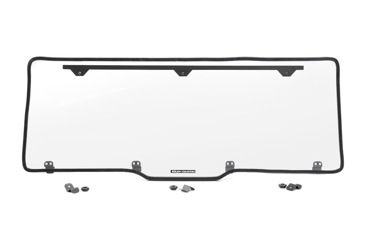 Polaris Ranger XP 1000 EPS Ranch Edition Rear Panel - Rough Country - Scratch Resistant - 2017